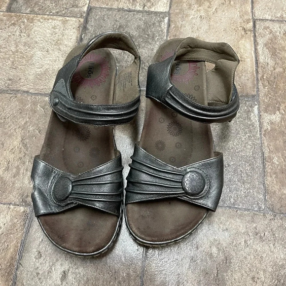 Taos leather Sandals szi 8 - Picture 2 of 6